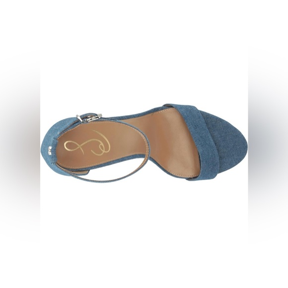 Sam Edelman Women's, Yaro Sandal Color: Washed Indigo Denim - Picture 5 of 9